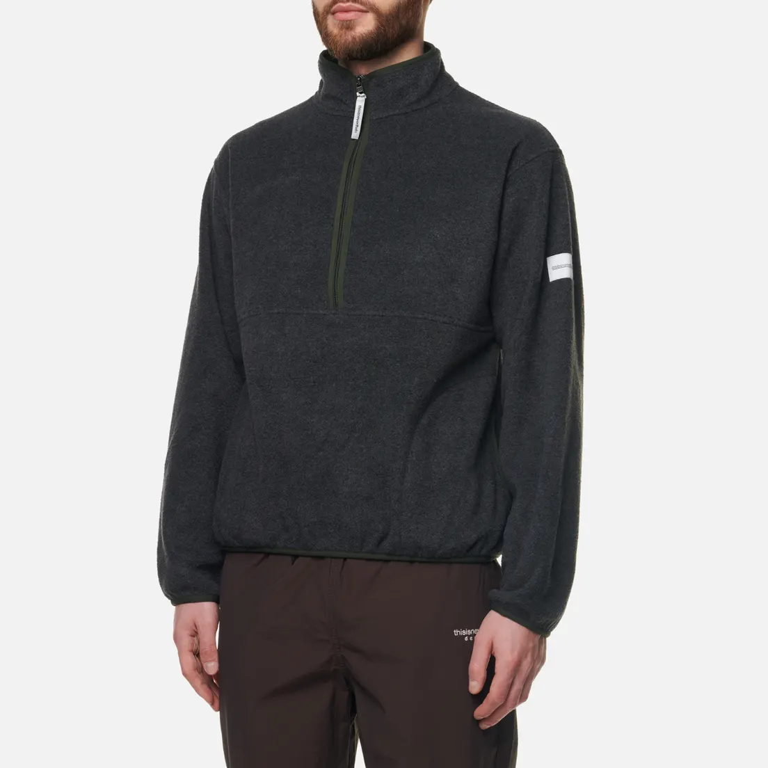 thisisneverthat Мужская толстовка Fleece Half Zip Pullover
