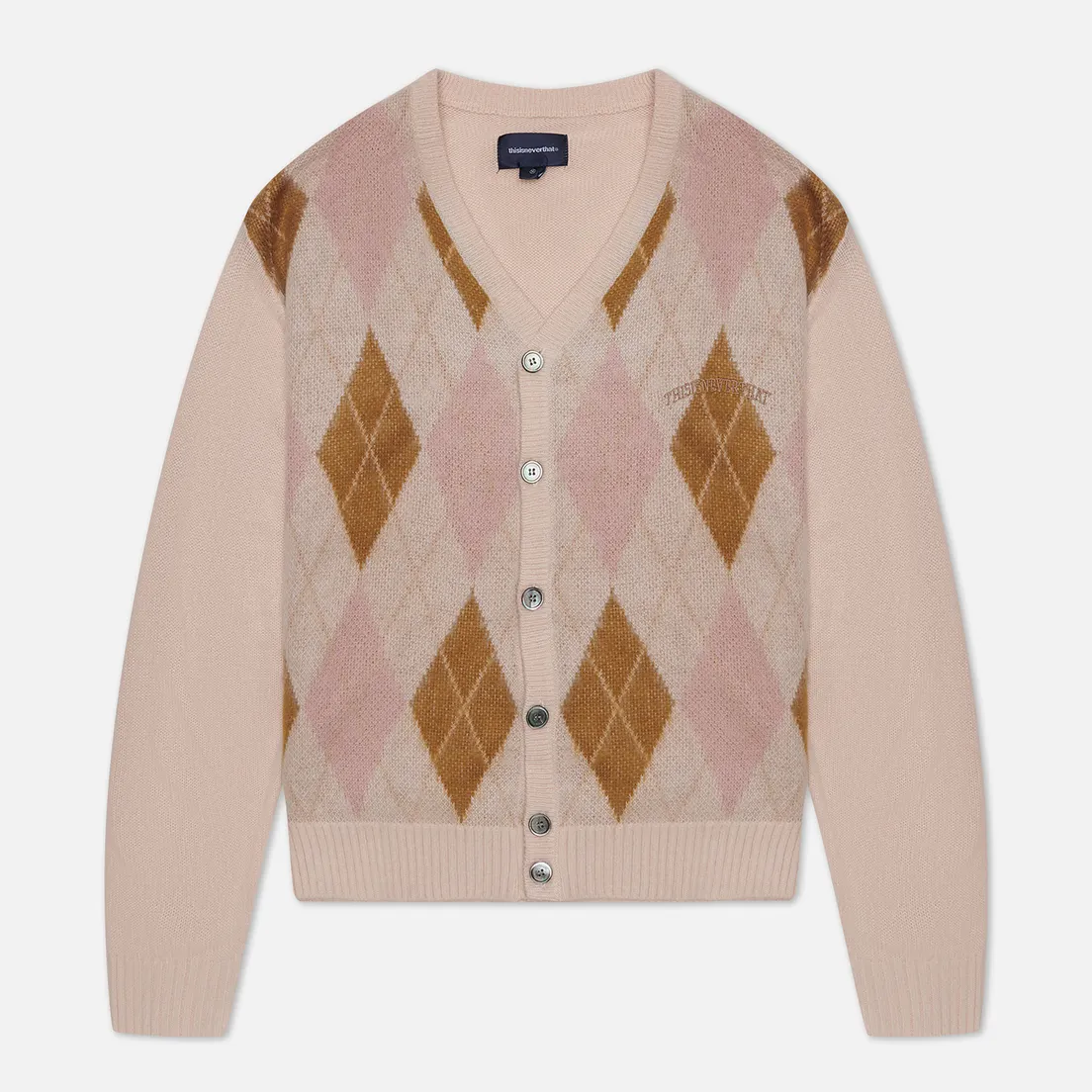 thisisneverthat Мужской кардиган Argyle