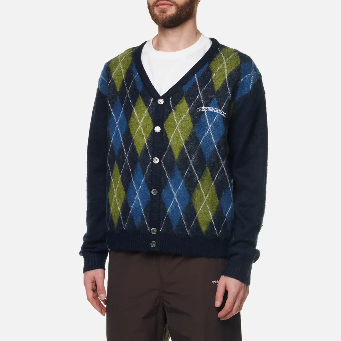 thisisneverthat Мужской кардиган Argyle