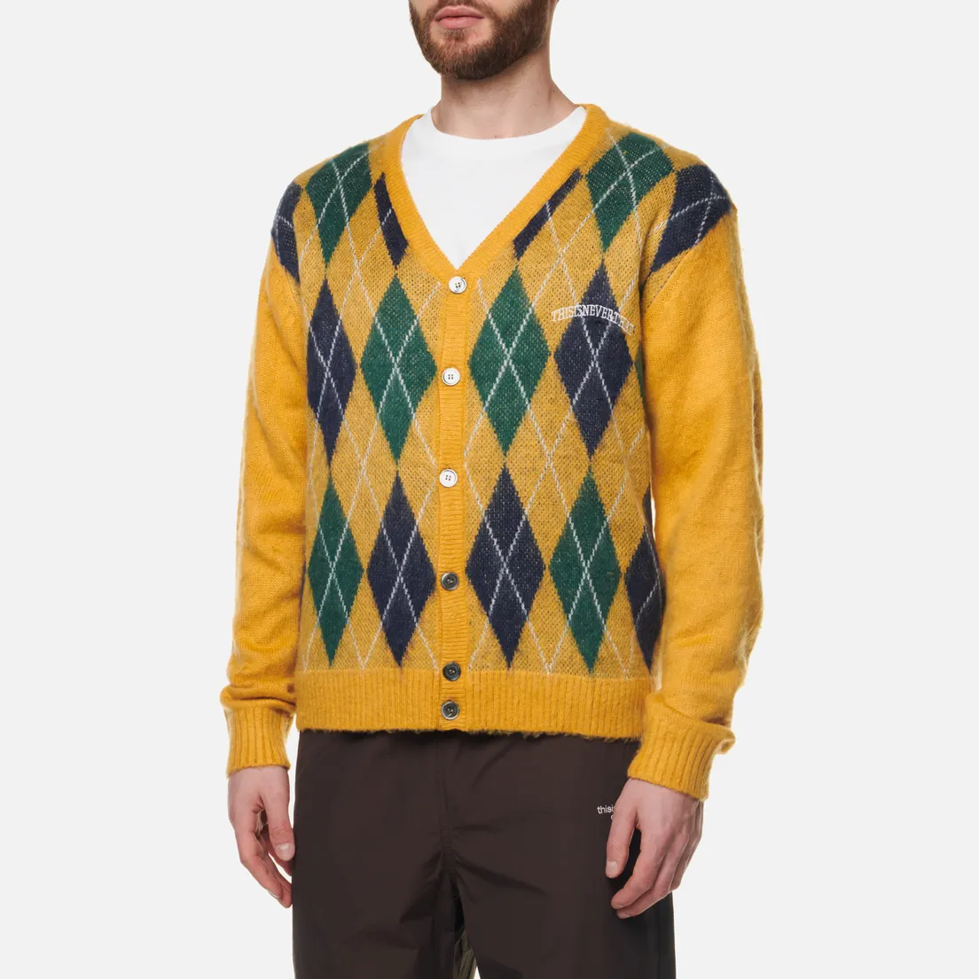 thisisneverthat Мужской кардиган Argyle