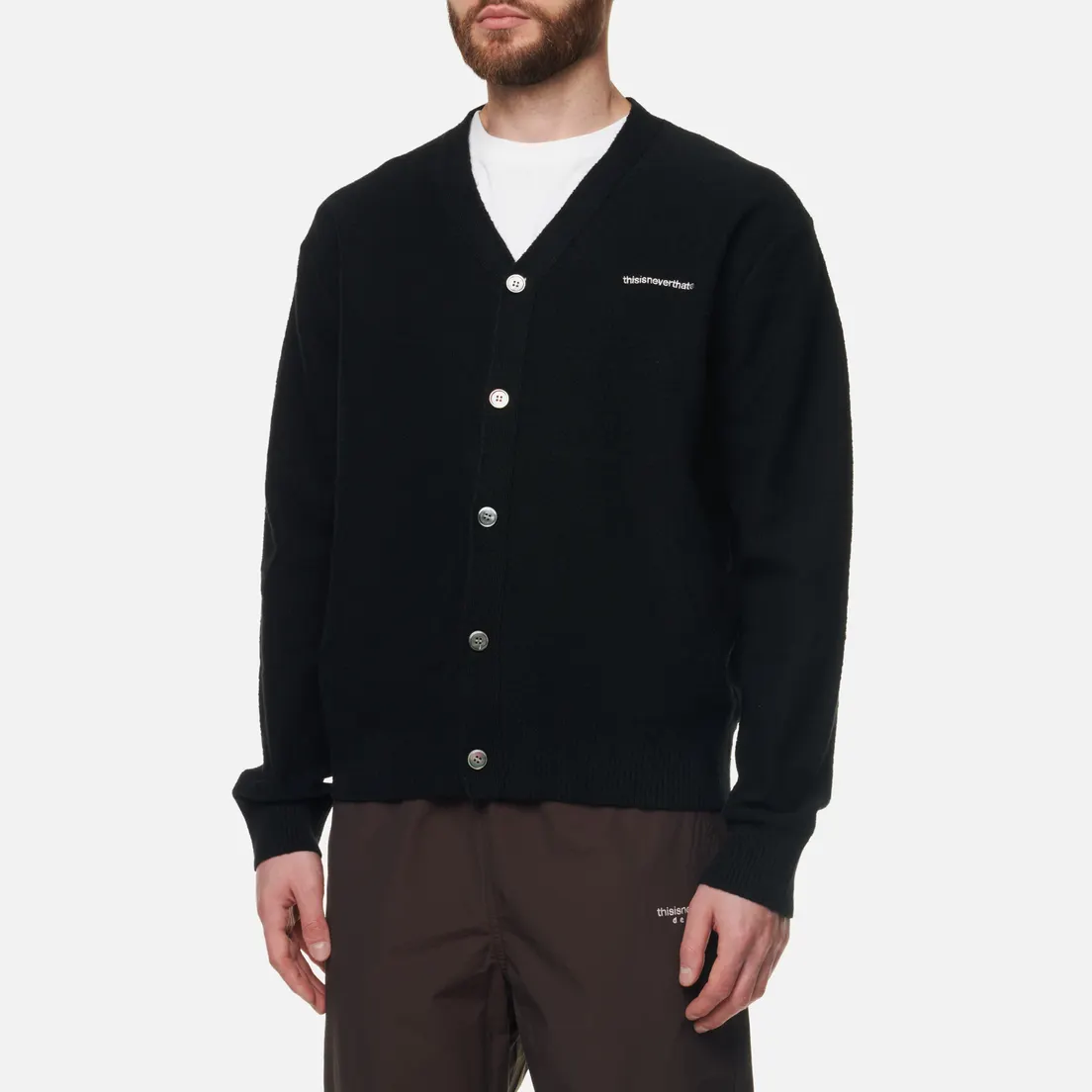 thisisneverthat Мужской кардиган T-Logo Boucle
