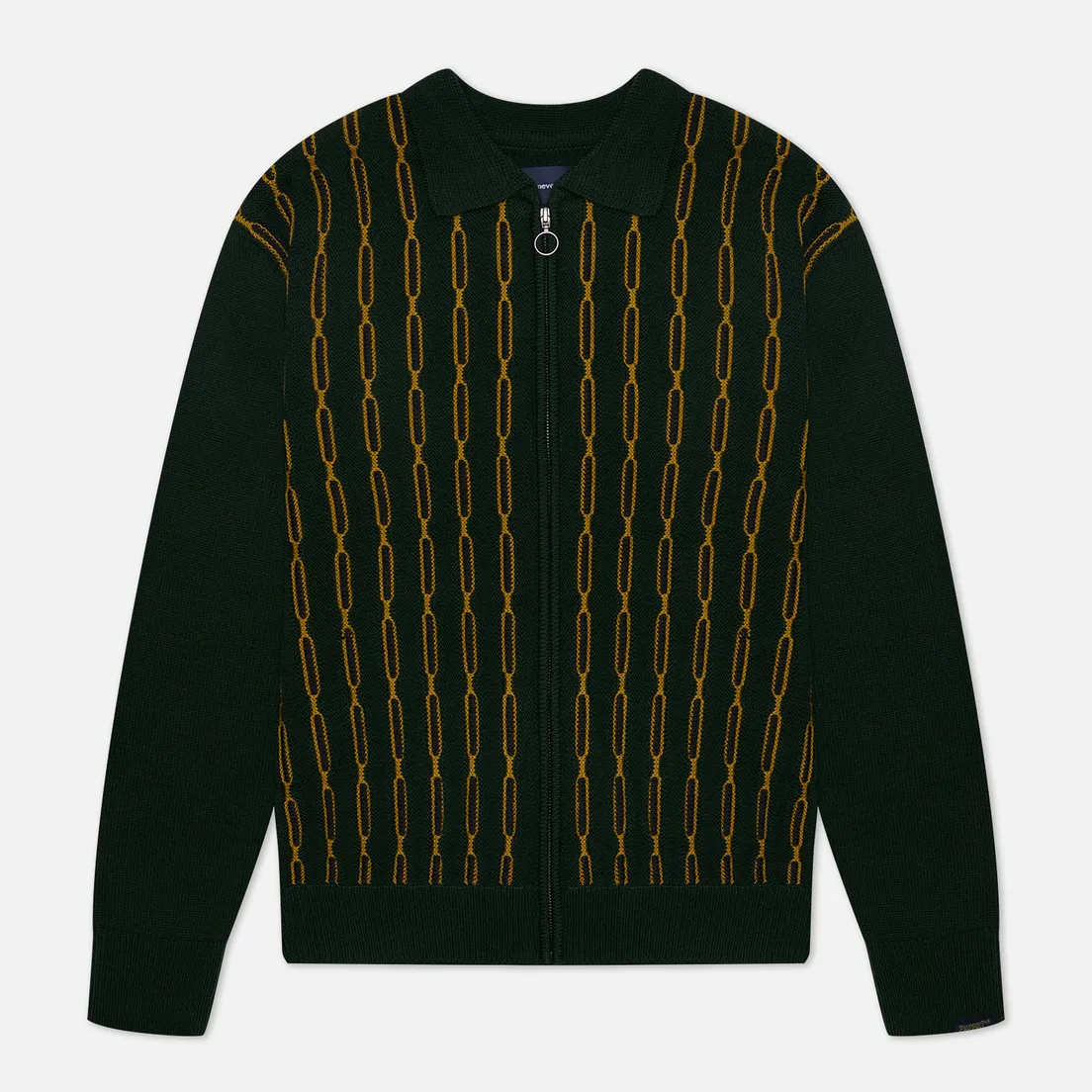 thisisneverthat Мужской свитер Chain Zip Up Polo