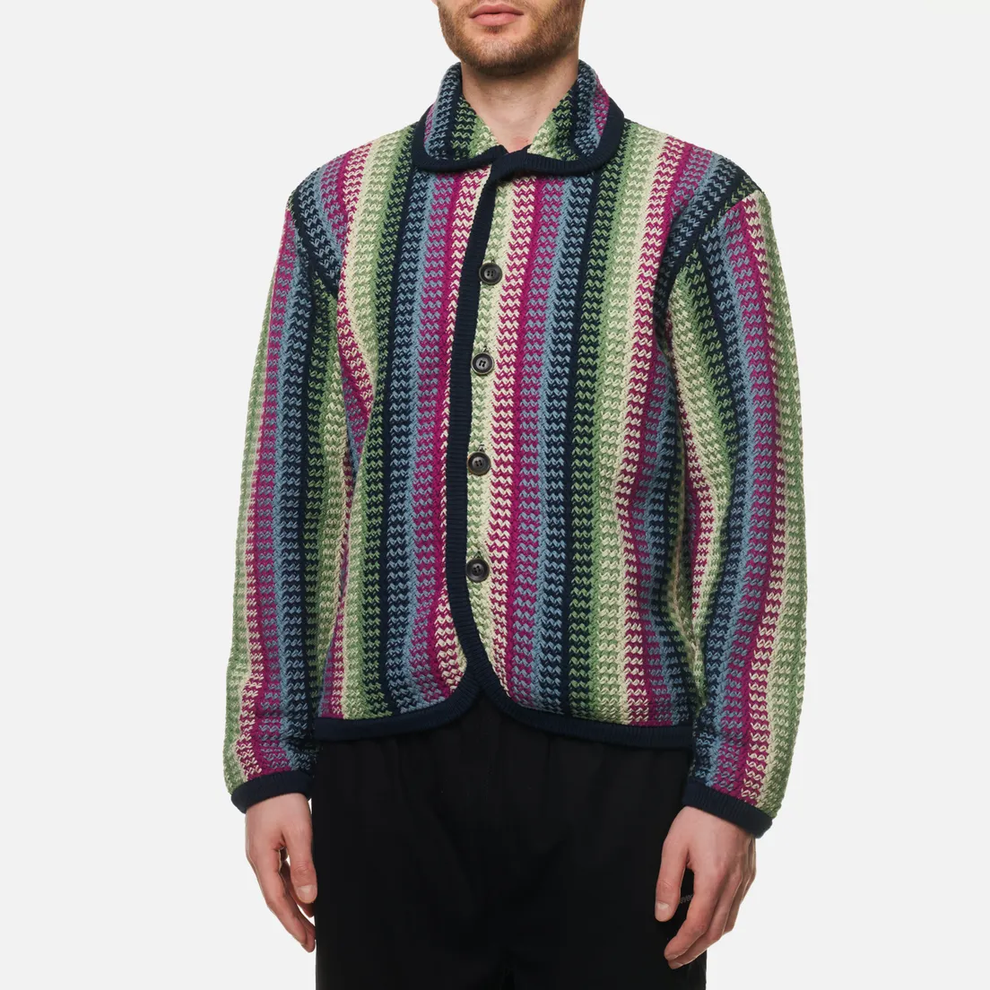 thisisneverthat Мужской кардиган Crochet Knit
