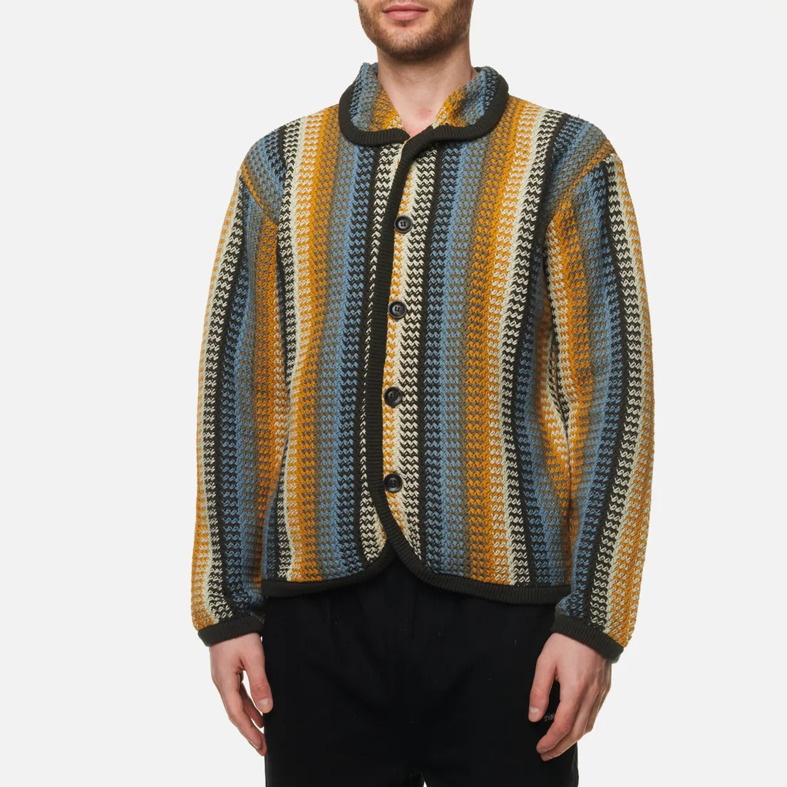 thisisneverthat Мужской кардиган Crochet Knit