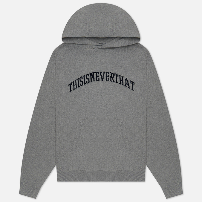 thisisneverthat Arch-Logo Knit Hoodie thisisneverthat crochet knit