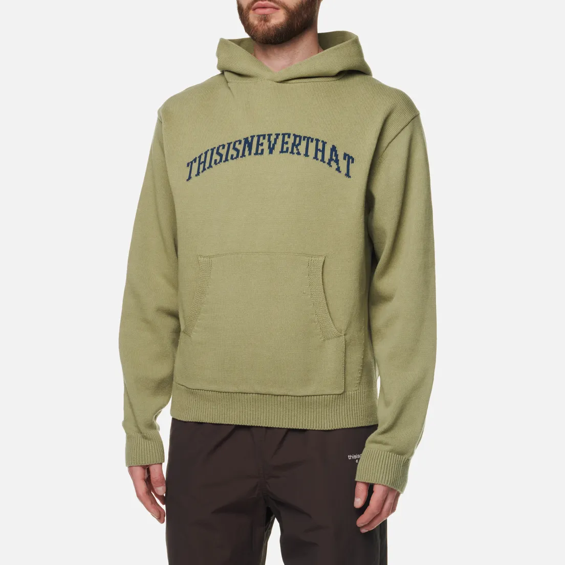 thisisneverthat Мужской свитер Arch-Logo Knit Hoodie