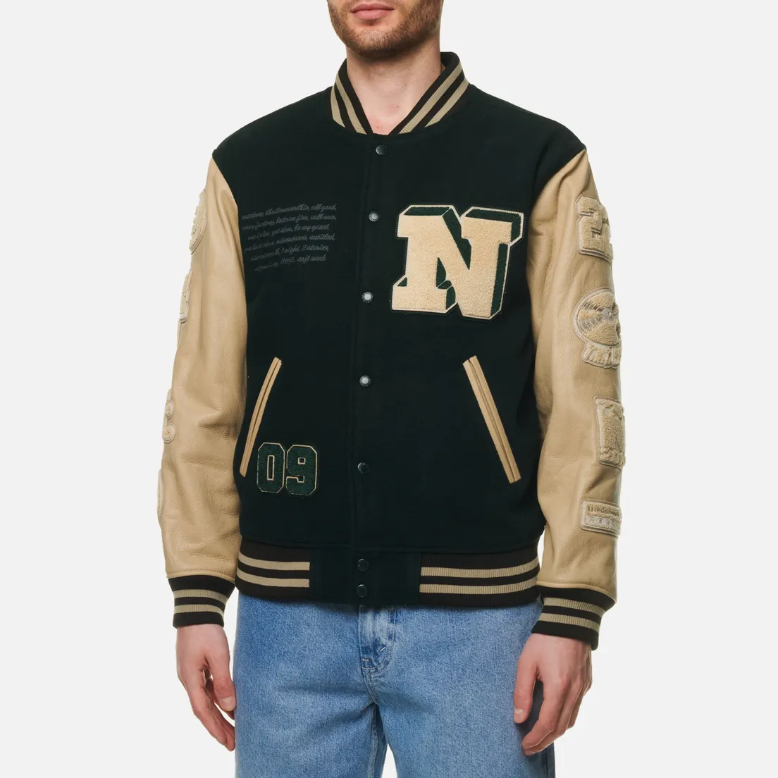thisisneverthat Мужская куртка бомбер Records Varsity