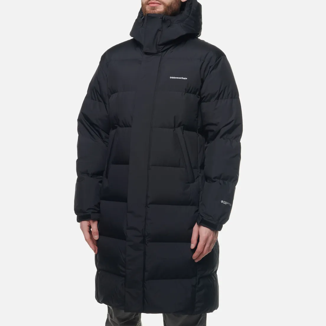 thisisneverthat Мужской пуховик Pertex Shield T Long Down Parka
