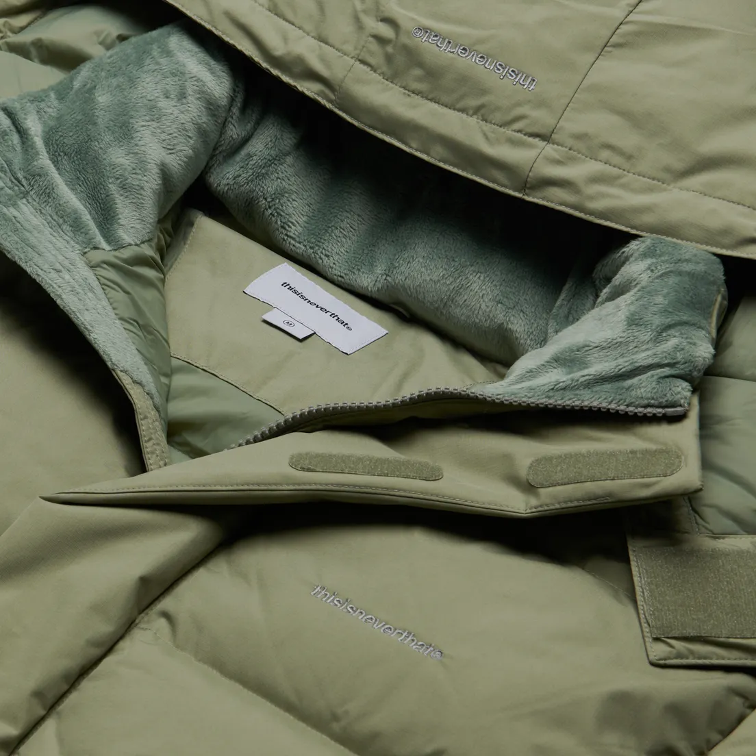 thisisneverthat Мужской пуховик Pertex Shield T Long Down Parka
