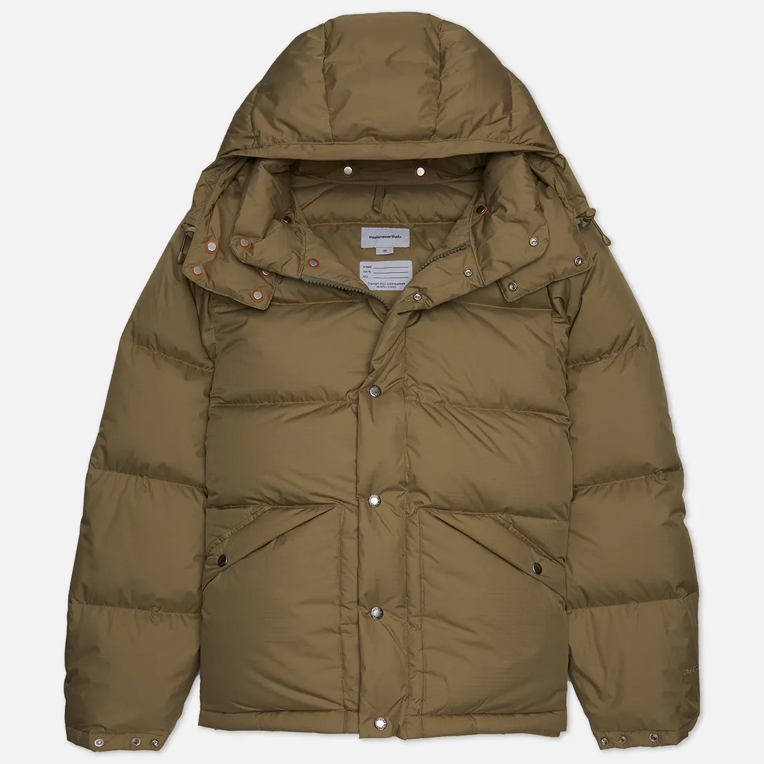 thisisneverthat Мужской пуховик Classic Ripstop Down Parka