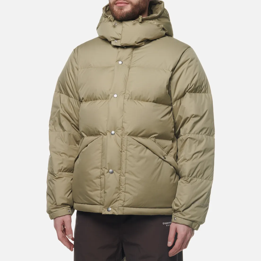 thisisneverthat Мужской пуховик Classic Ripstop Down Parka