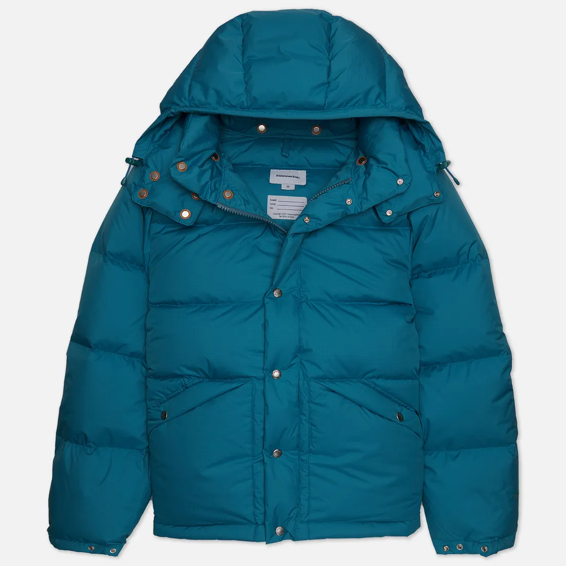 thisisneverthat Мужской пуховик Classic Ripstop Down Parka