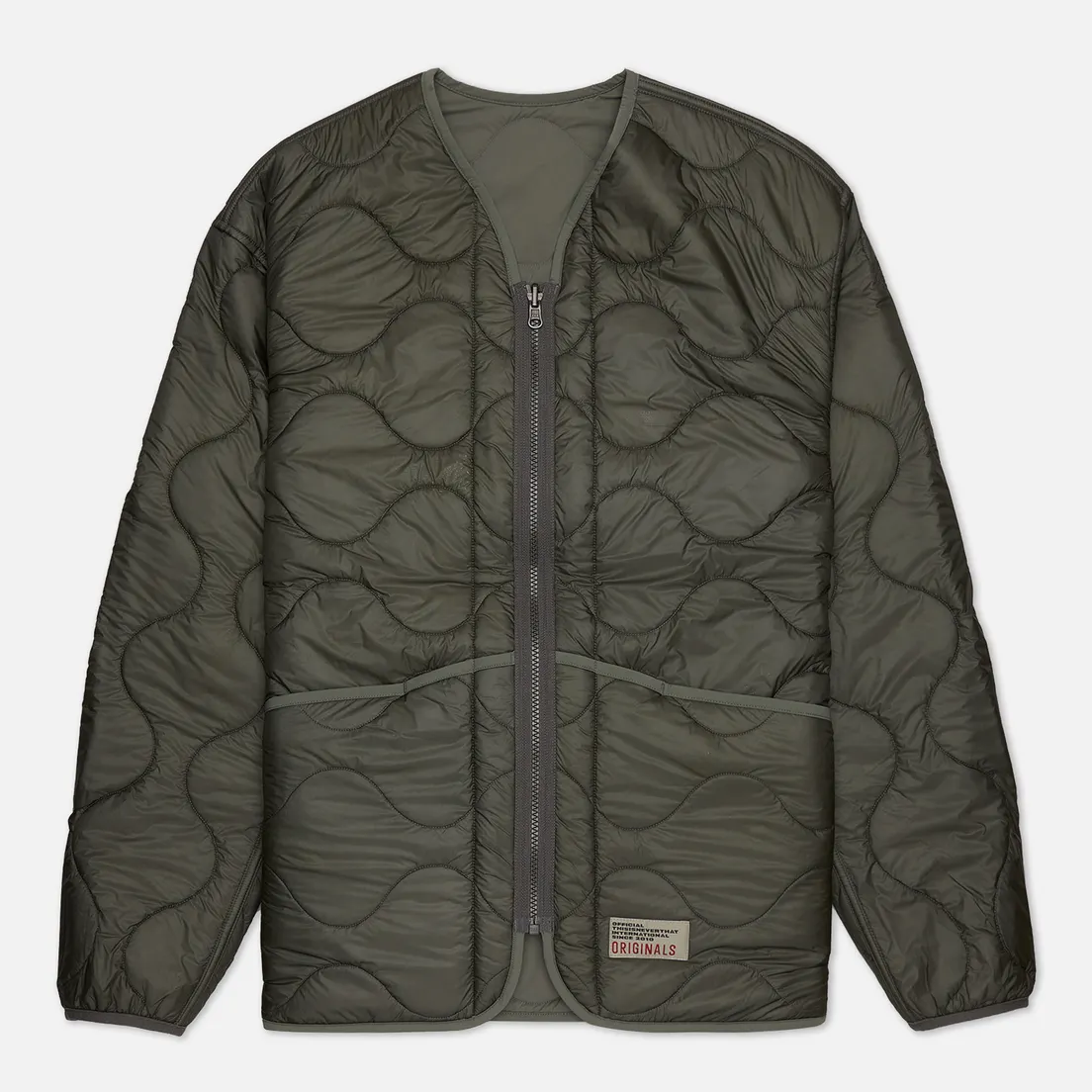 thisisneverthat Мужская куртка лайнер Polartec Reversible Quilted