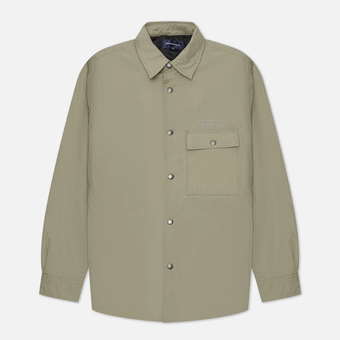 thisisneverthat Мужская демисезонная куртка Quilted Shirt