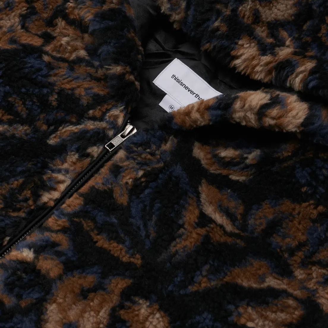 thisisneverthat Мужская флисовая куртка Floral Faux Fur