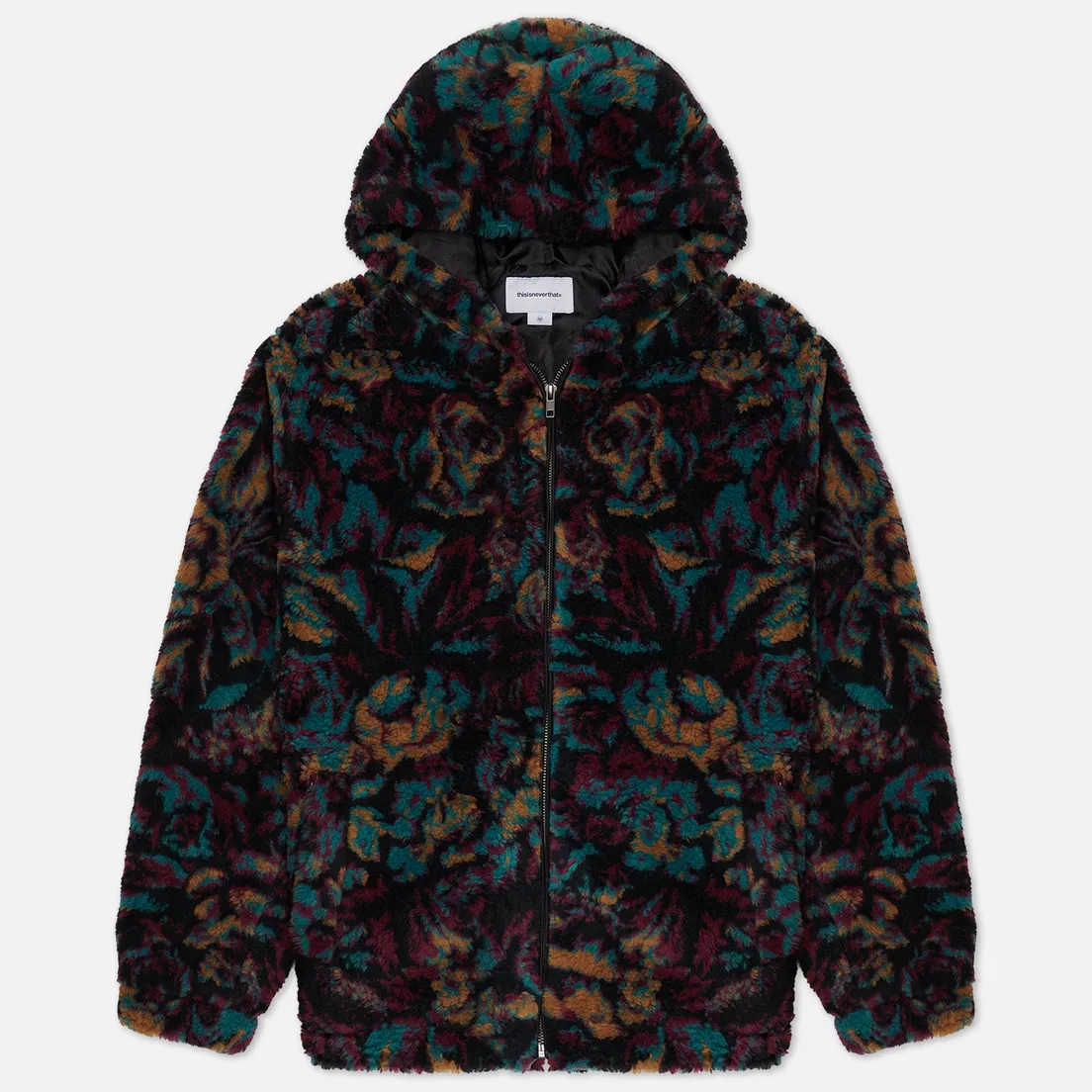 thisisneverthat Мужская флисовая куртка Floral Faux Fur