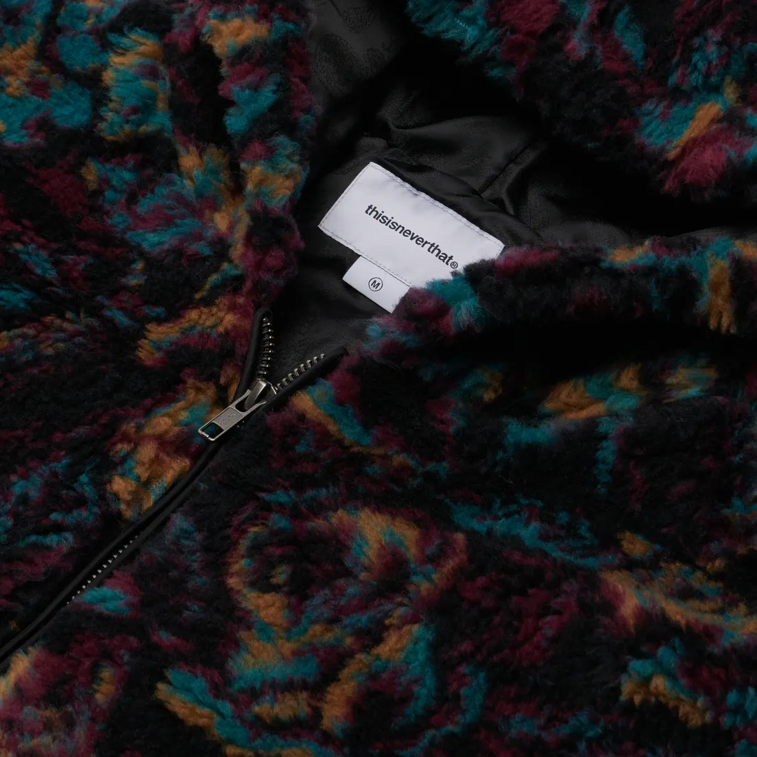 thisisneverthat Мужская флисовая куртка Floral Faux Fur