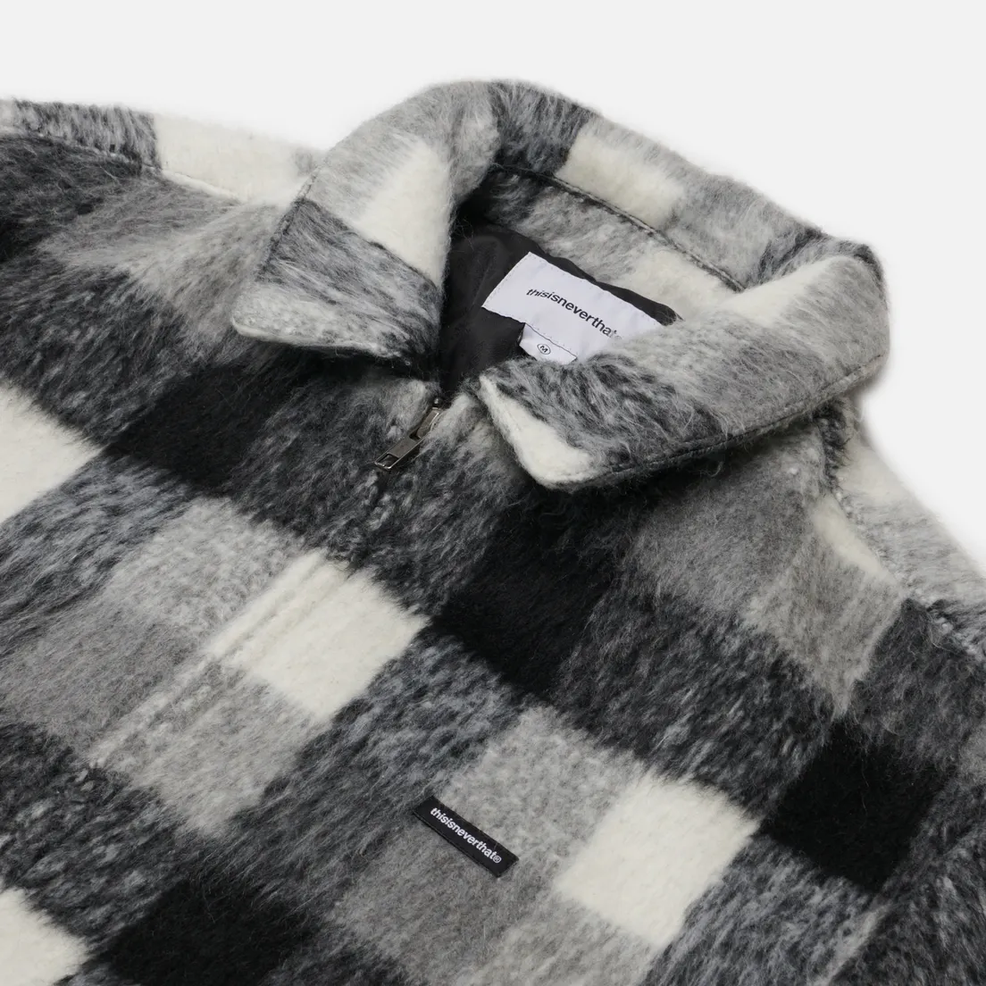thisisneverthat Мужская демисезонная куртка Burshed Check Zip