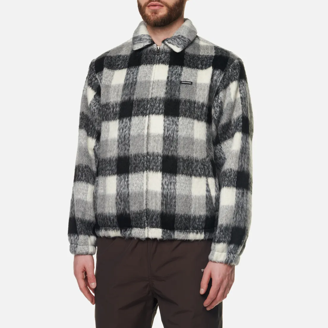 thisisneverthat Мужская демисезонная куртка Burshed Check Zip