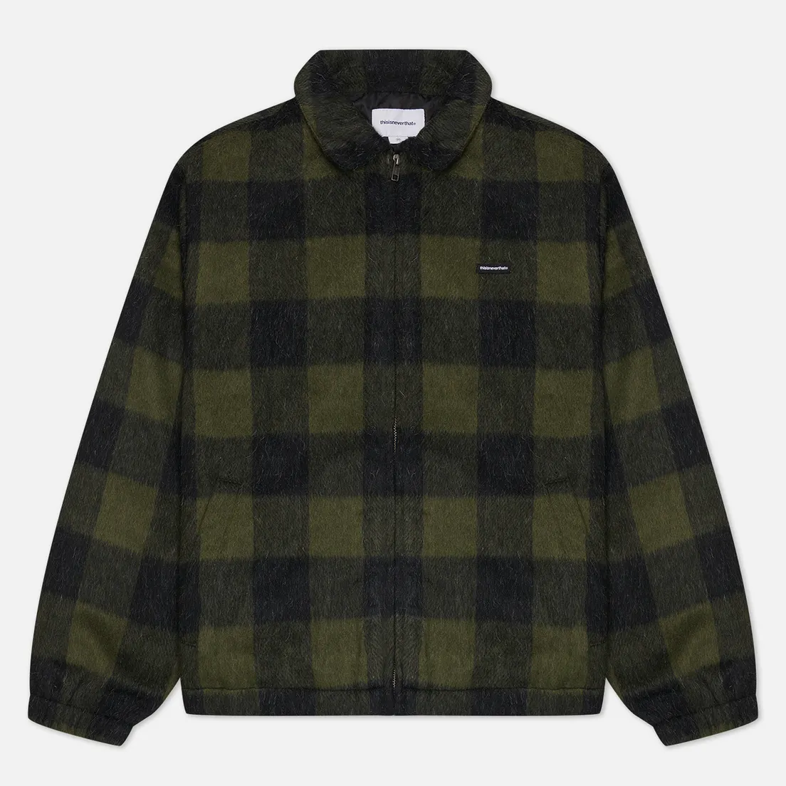 thisisneverthat Мужская демисезонная куртка Burshed Check Zip