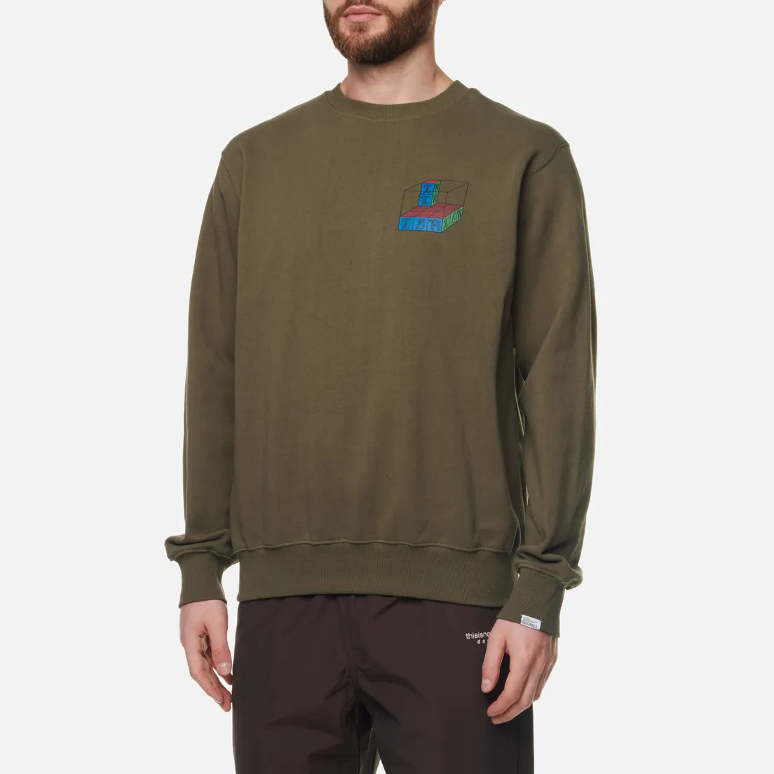 thisisneverthat Мужская толстовка Cube Crew Neck