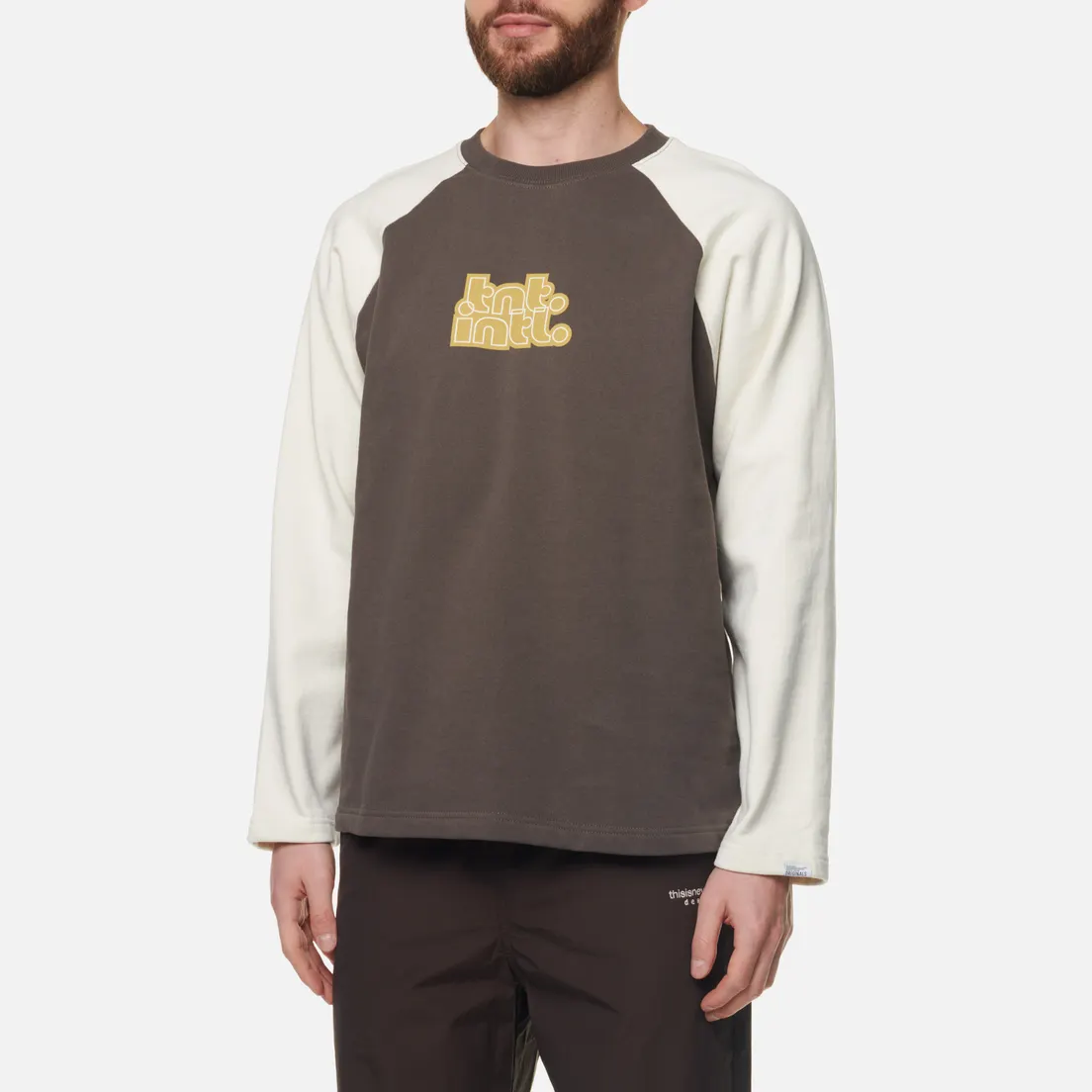 thisisneverthat Мужская толстовка Raglan Crew Neck