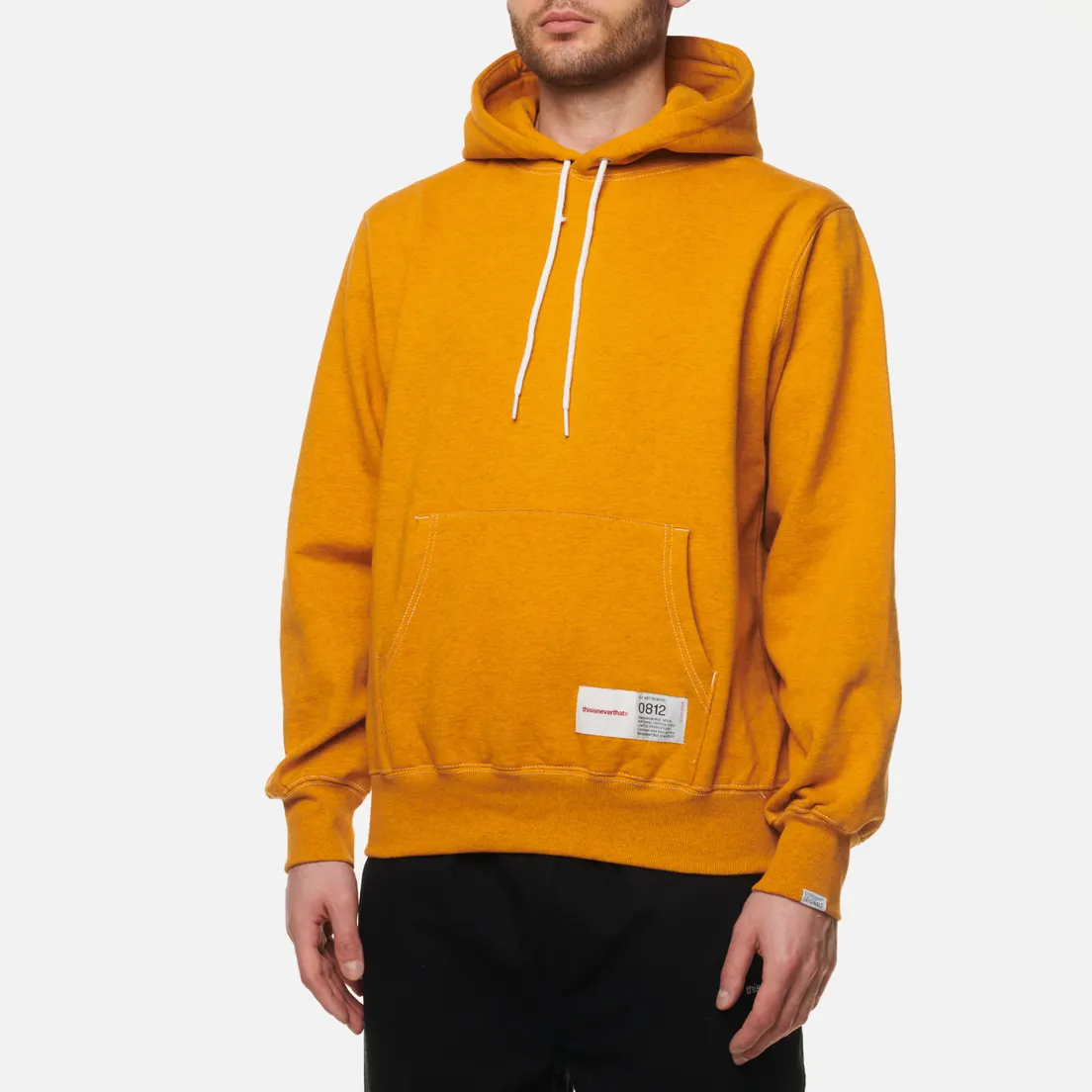 thisisneverthat Мужская толстовка Overdyed Thermal Hoodie