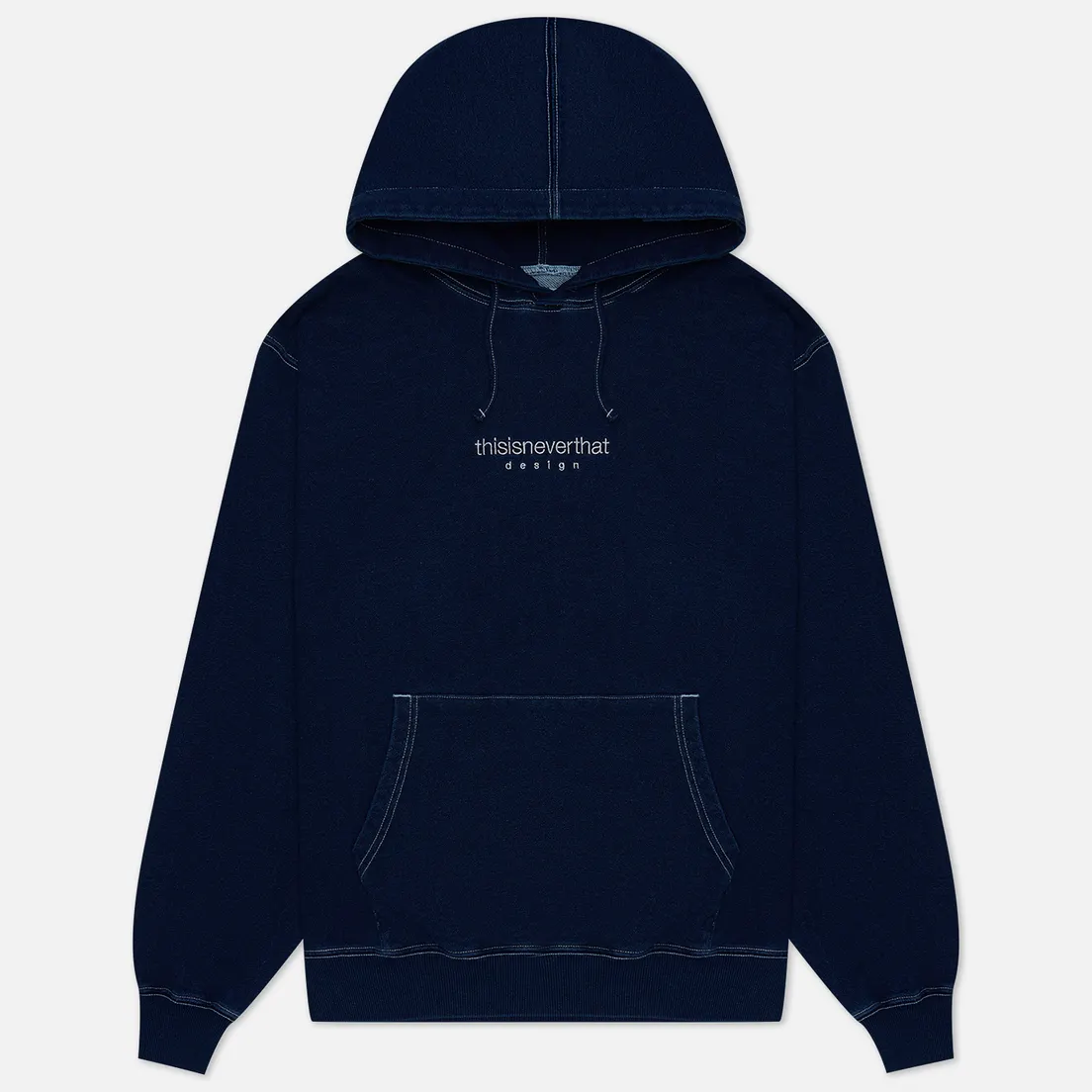 thisisneverthat Мужская толстовка Indigo Dyed Hoodie