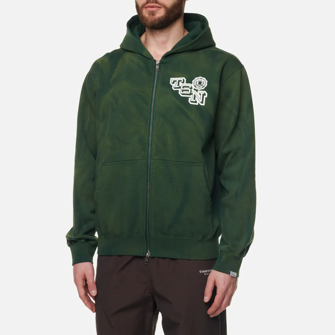 thisisneverthat Мужская толстовка Faded Zip Up Hoodie