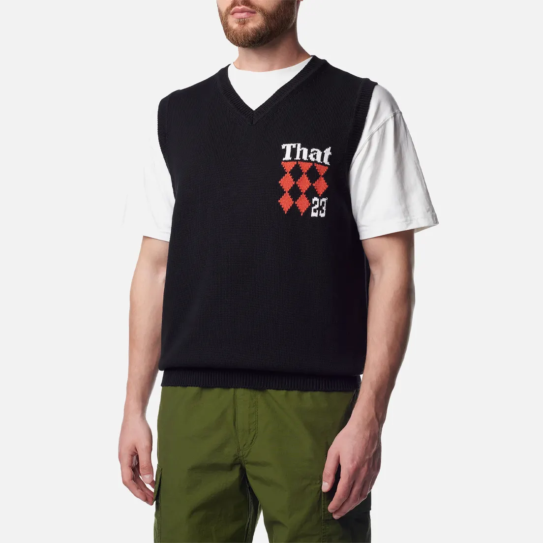 thisisneverthat Мужской жилет That Knit Vest