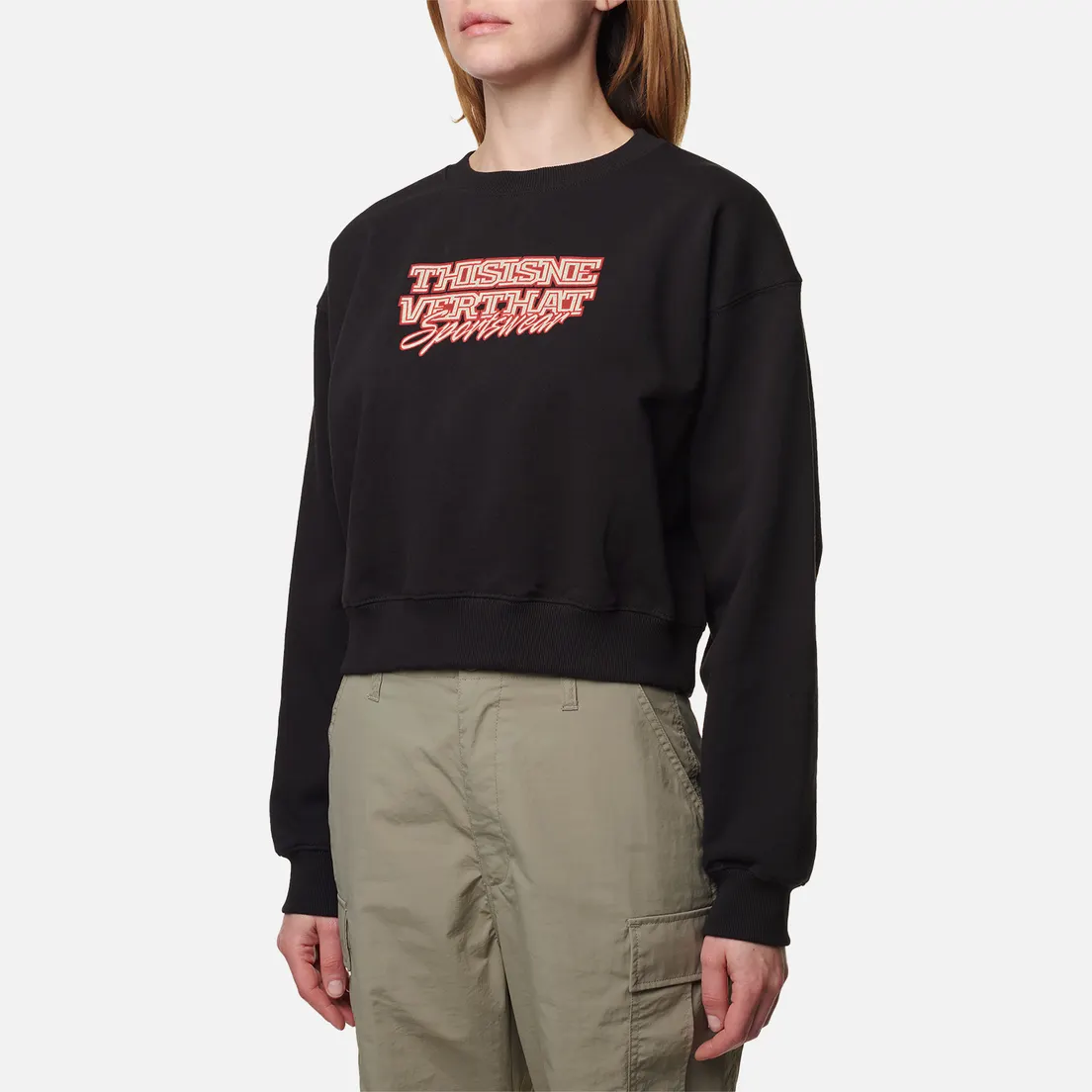 thisisneverthat Женская толстовка TNT Sportswear Crew Neck