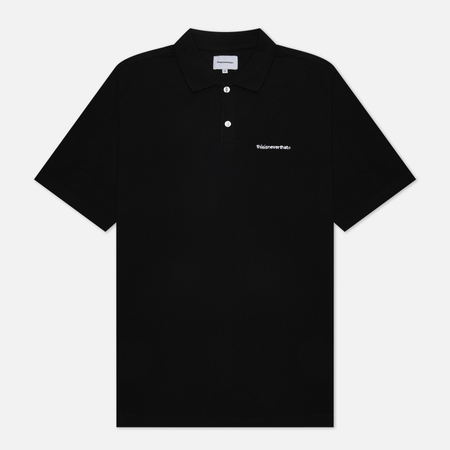 фото Мужское поло thisisneverthat t-logo jersey, цвет чёрный, размер s