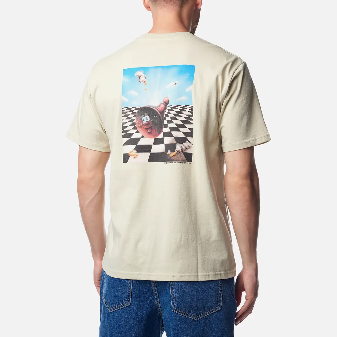 thisisneverthat Мужская футболка Chess