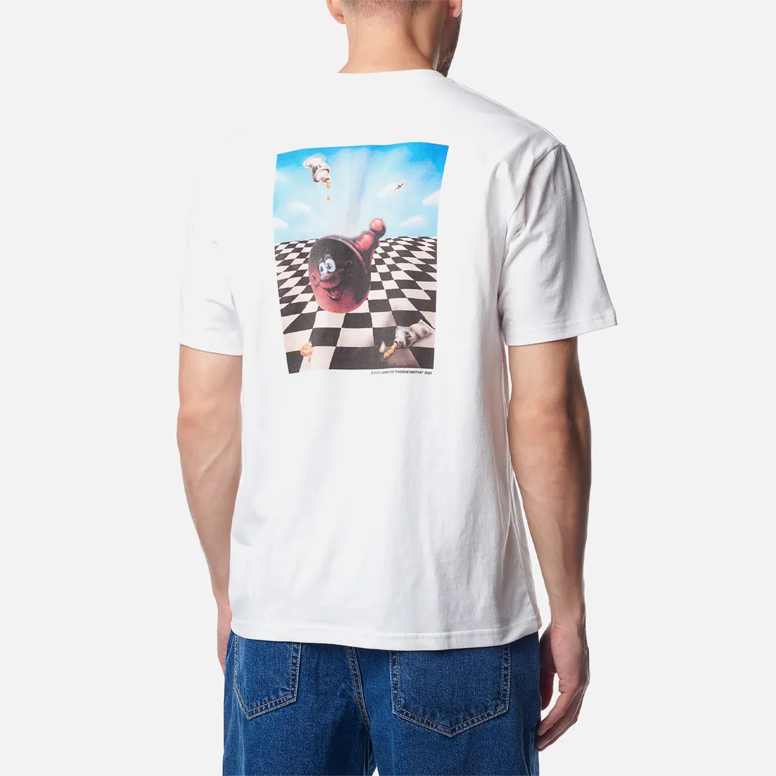 thisisneverthat Мужская футболка Chess