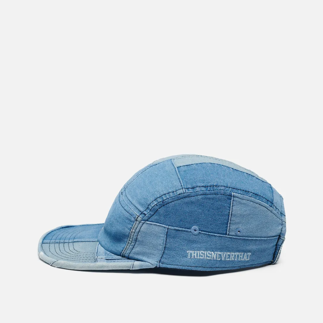 thisisneverthat Кепка Washed Denim Patch Work