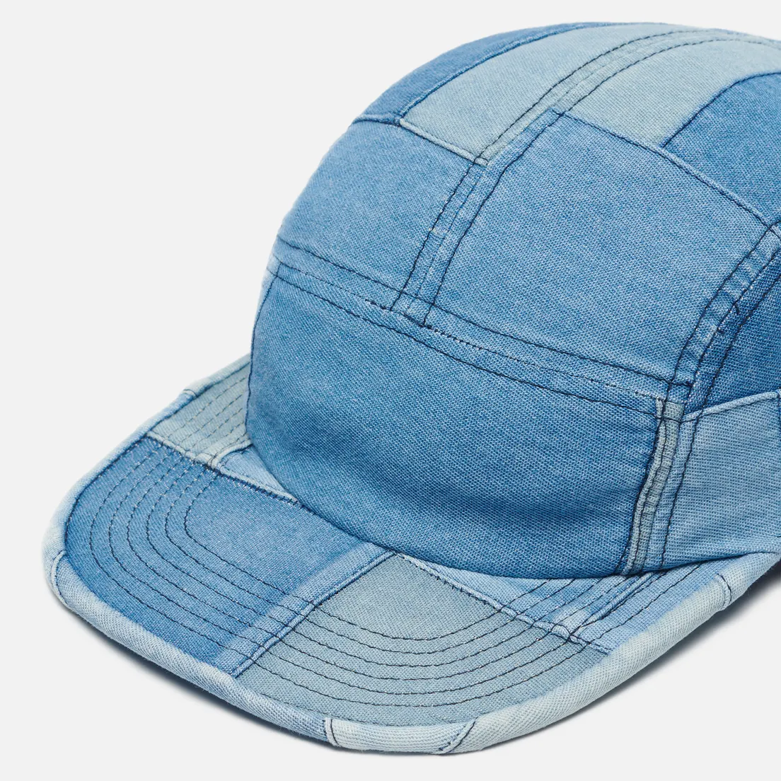 thisisneverthat Кепка Washed Denim Patch Work