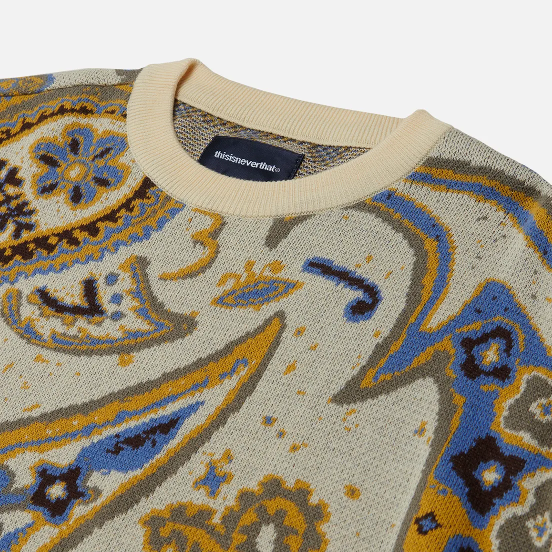 thisisneverthat Мужской свитер Paisley Jacquard