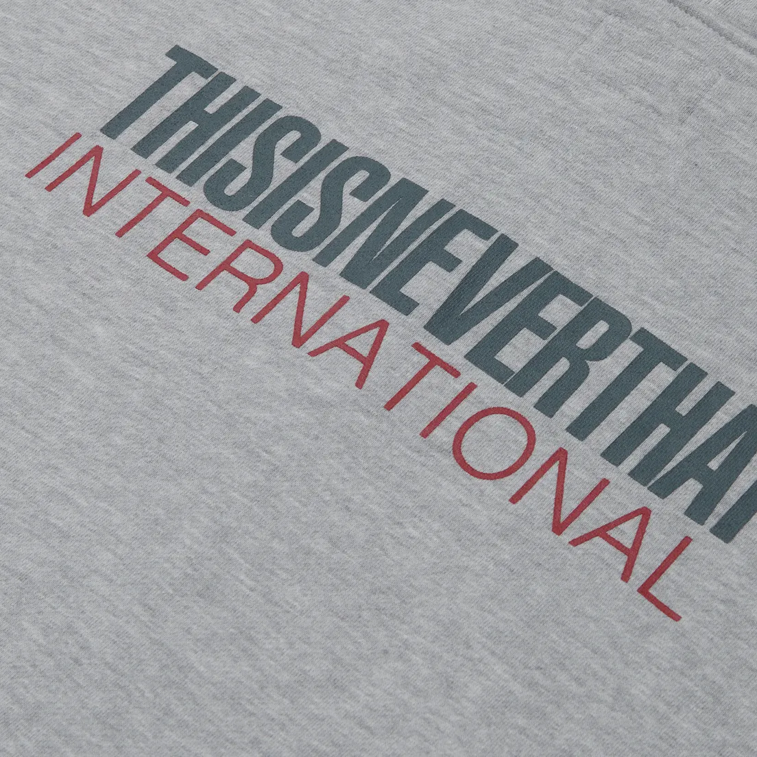thisisneverthat Мужская толстовка CP International Logo Zip Hoodie