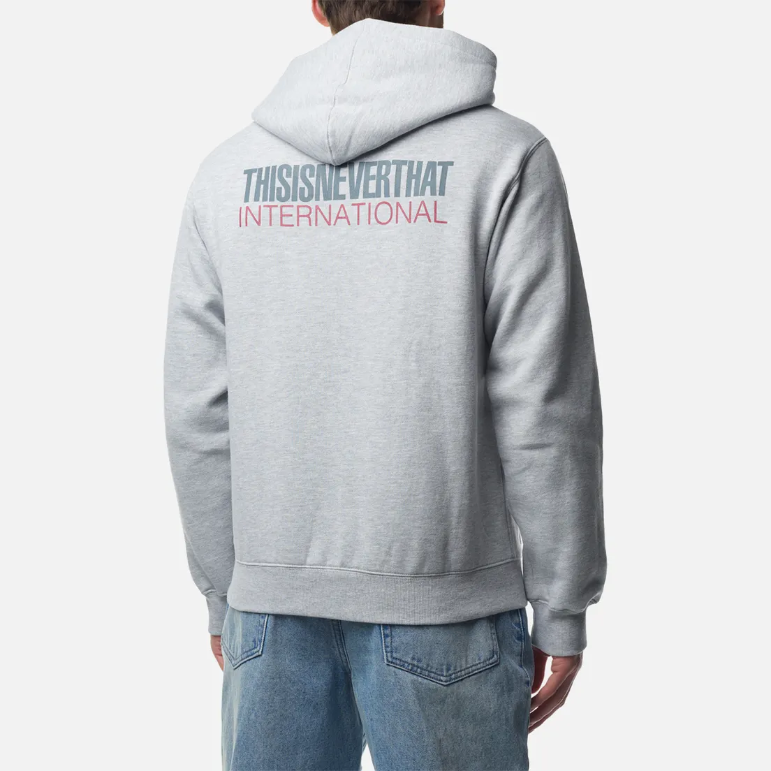 thisisneverthat Мужская толстовка CP International Logo Zip Hoodie