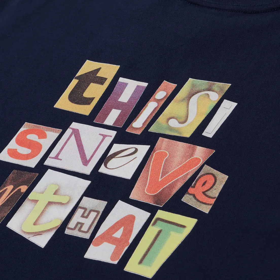 thisisneverthat Мужской лонгслив Cut Out Letters
