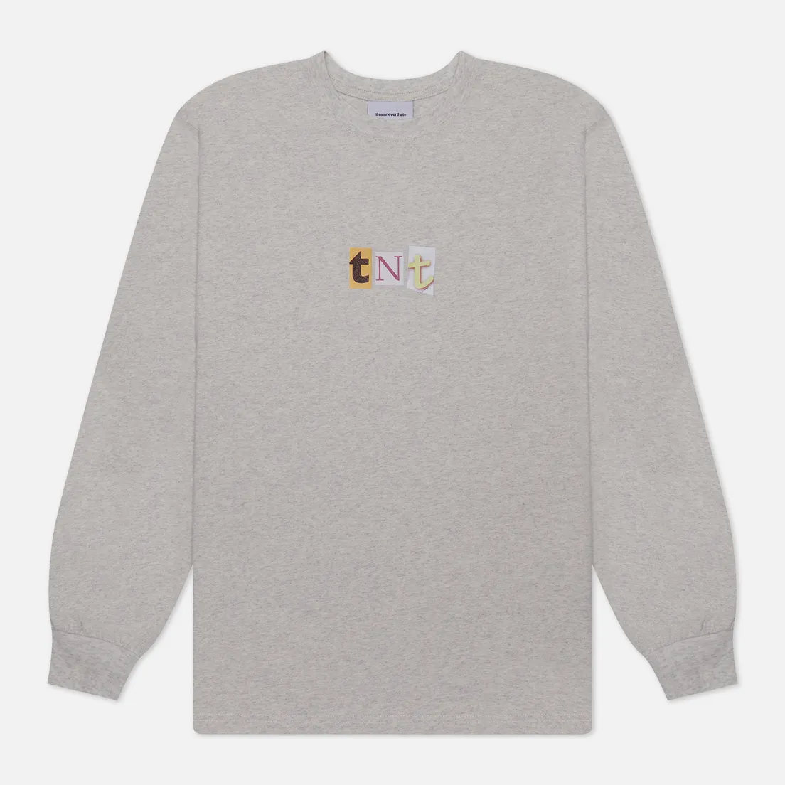 thisisneverthat Мужской лонгслив Cut Out Letters