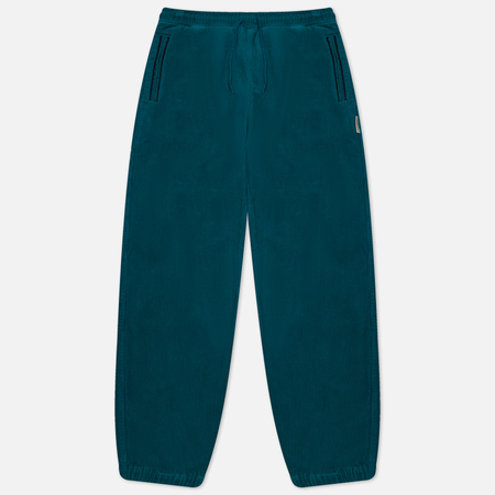 фото Мужские брюки thisisneverthat corduroy track fw23, цвет зелёный, размер s
