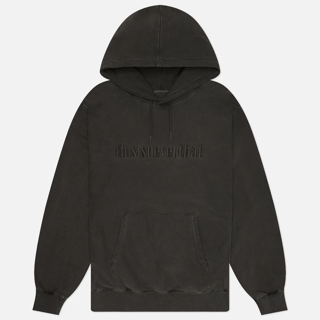 thisisneverthat Мужская толстовка Overdyed Embroidery Hoodie