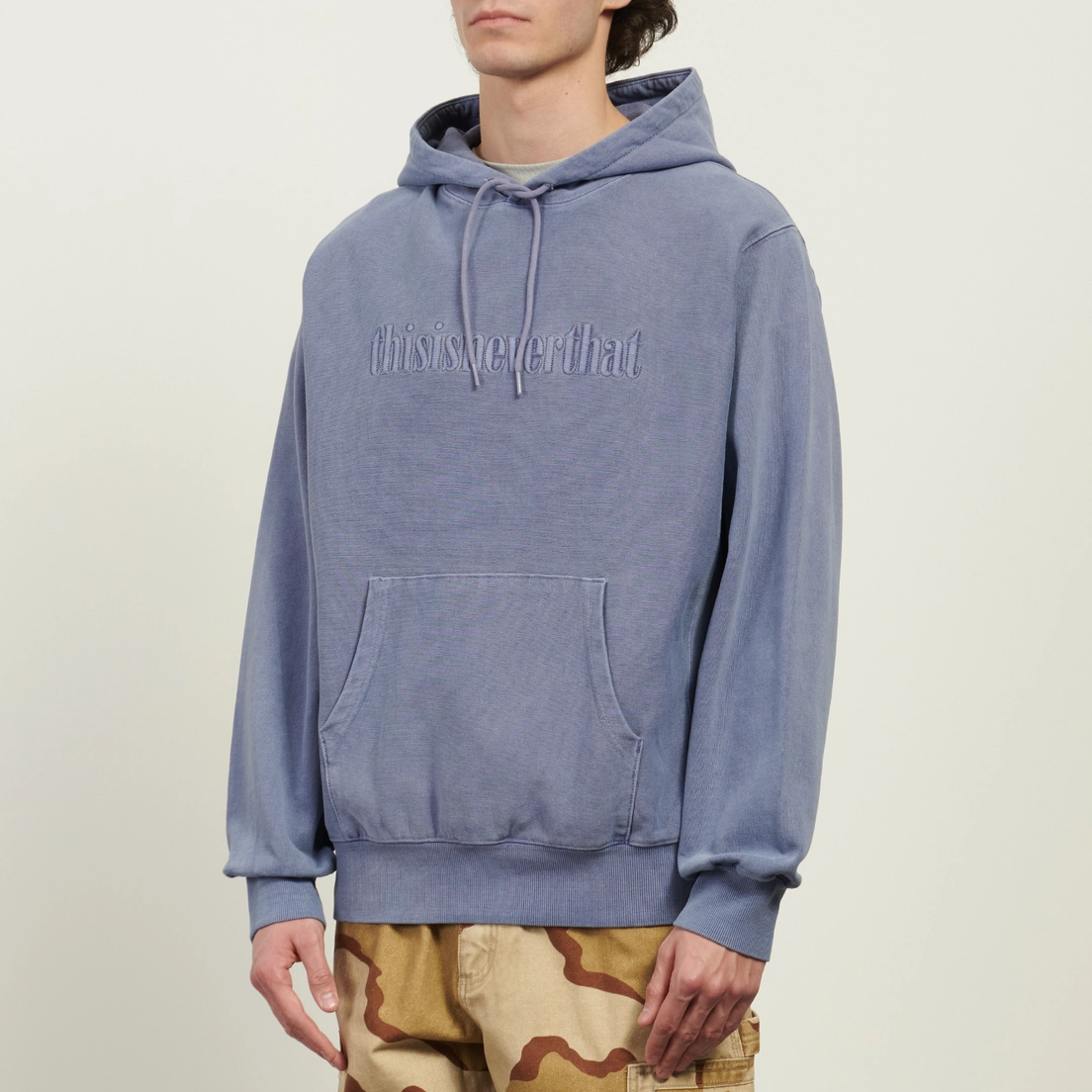 thisisneverthat Мужская толстовка Overdyed Embroidery Hoodie