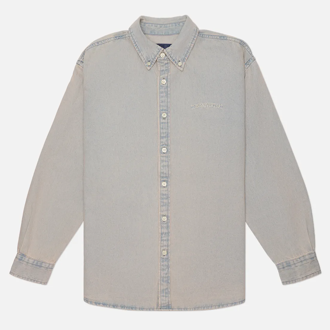 thisisneverthat Мужская рубашка Washed Denim