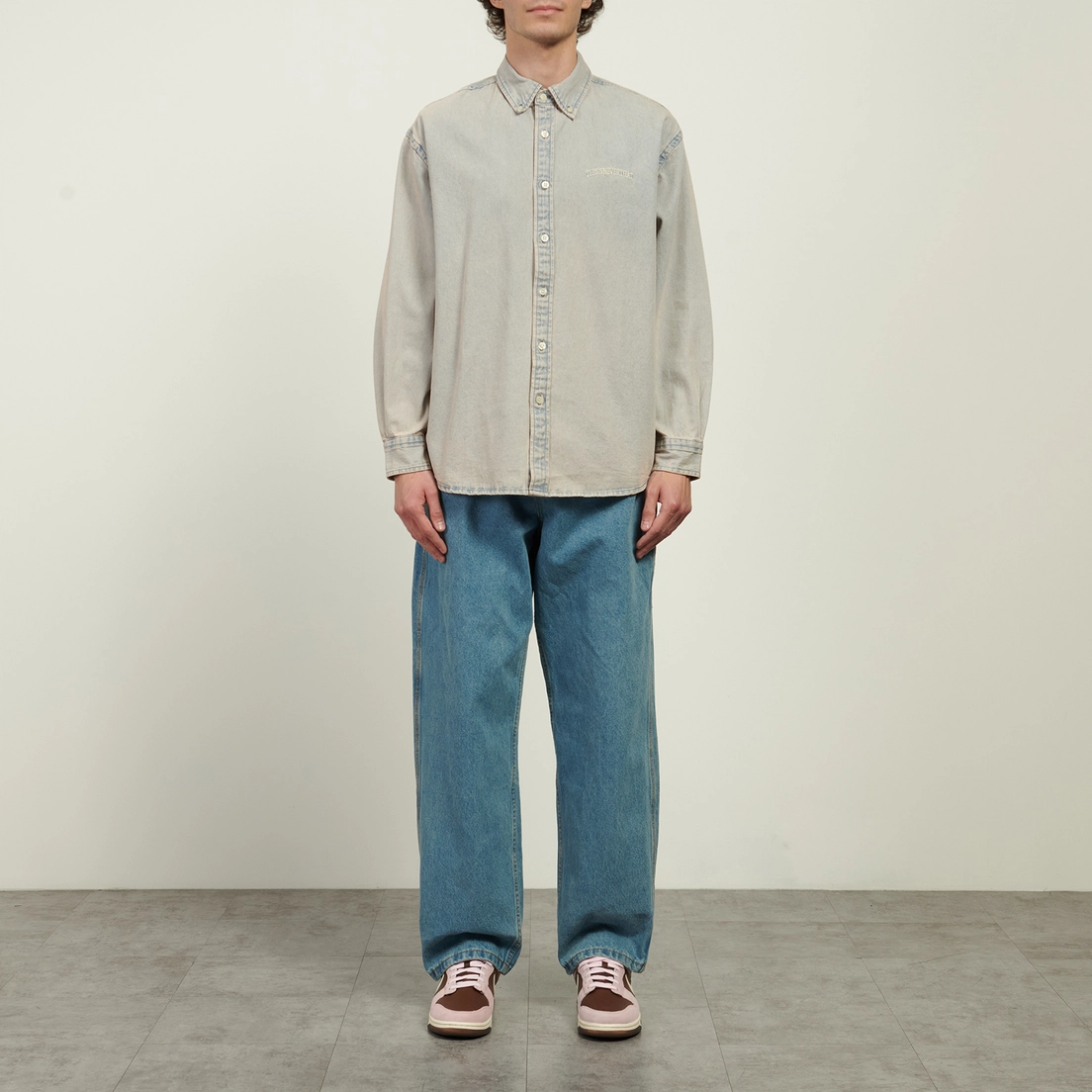 thisisneverthat Мужская рубашка Washed Denim