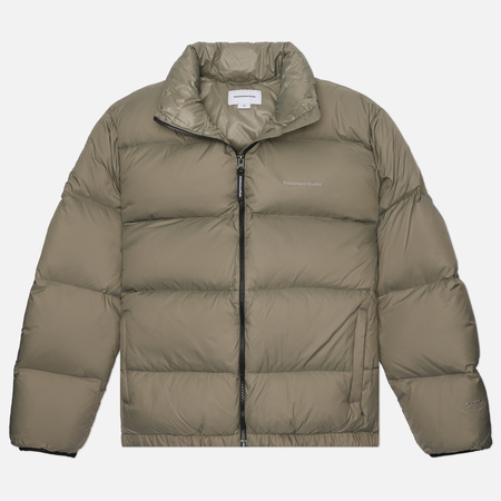 Мужской пуховик thisisneverthat Pertex T Down Embroidered, цвет серый, размер XS
