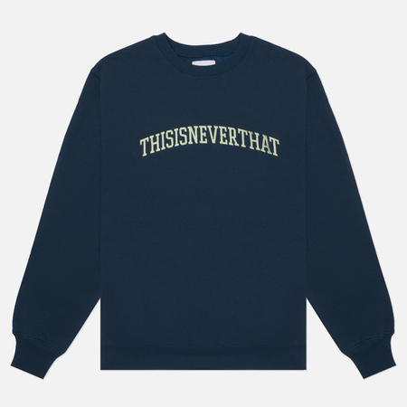 Мужская толстовка thisisneverthat Arch-Logo, цвет синий, размер L
