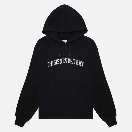 Мужская толстовка thisisneverthat Arch-Logo Regular Fit Hoodie, цвет чёрный, размер S