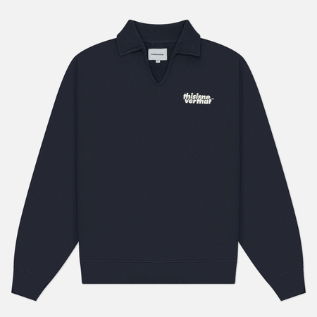 Мужская толстовка thisisneverthat Open Collar, цвет синий, размер XL